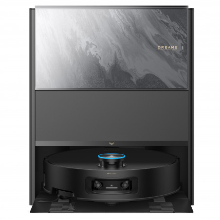 Aspirator robot Dreame Aqua 10 Ultra Track Complete RLR81CE-1-BL, 25000 Pa, 200 min, 3,5/4 l, VersaLift DToF+OmniSight, Camere AI, Control vocal, Automatizare, Negru