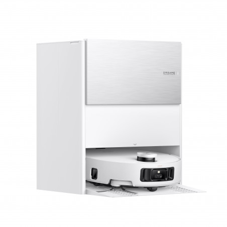 Aspirator robot Dreame Aqua10 Roller RLH31CE-WH, 30.000 Pa, 3,5/4 L, camere AI, iluminare LED, control vocal, spălare cu apă caldă, alb