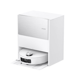Aspirator robot Dreame Aqua10 Roller RLH31CE-WH, 30.000 Pa, 3,5/4 L, camere AI, iluminare LED, control vocal, spălare cu apă caldă, alb