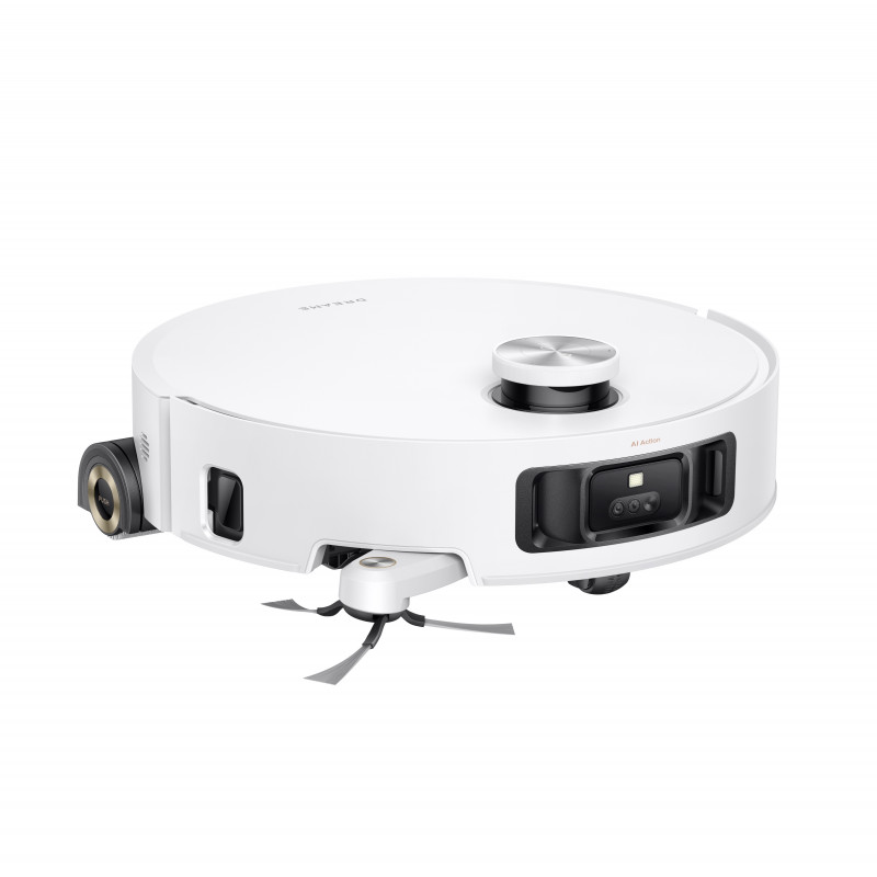Aspirator robot Dreame Aqua10 Roller RLH31CE-WH, 30.000 Pa, 3,5/4 L, camere AI, iluminare LED, control vocal, spălare cu apă caldă, alb
