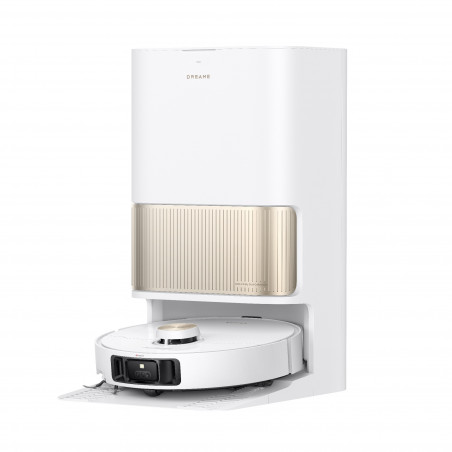 Aspirator robot Dreame L40s Pro Ultra RLL74CE, 19000 Pa, 5200 mAh, 60 W, până la 168 m2, stație de încărcare cu golire automată și autocurățare, autonomie de 180 min, alb