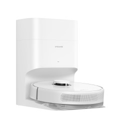 Aspirator robot Dreame D10 Plus Gen 2 RLD32GD, 6000 Pa, 285 min, 150 ml, Mop, LDS, Smart Pathfinder, Asistenti vocali, Evitare obstacole, Alb