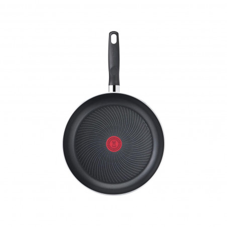 Tigaie Tefal Start Easy C2690721, 30 cm, acoperire din titan, Thermo-signal, Thermo-Fusion, inducție, negru
