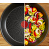Tigaie Tefal Start Easy C2690721, 30 cm, acoperire din titan, Thermo-signal, Thermo-Fusion, inducție, negru