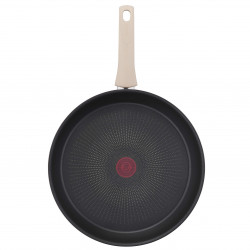 Tigaie Tefal Eco-Respect G2540602, 28 cm, Strat antiaderent din titan, Thermo-Fusion, Thermo-Signal, Inductie, Bronz/Maro