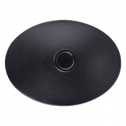 Cratita din fonta Tefal E2125455, 5,1 l, 45 cm, Formă ovala, Pana la 250 °C, Emailată, Inductie, Negru