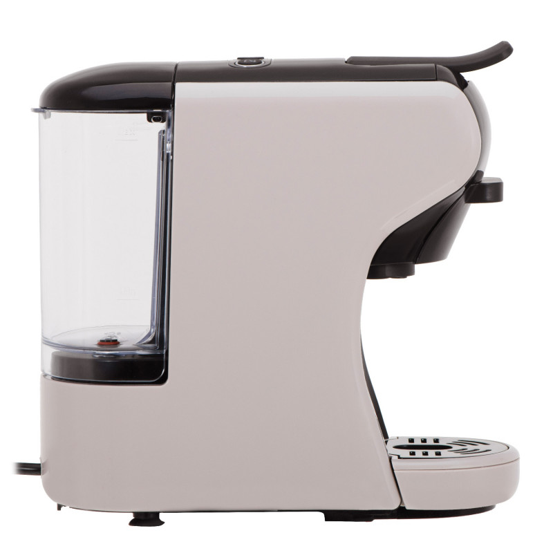 Espressor pentru cafea macinata si capsule 9in1 Camry CR 4414, 3000 W, 19 bar, Bej/Negru