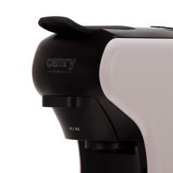 Espressor pentru cafea macinata si capsule 9in1 Camry CR 4414, 3000 W, 19 bar, Bej/Negru
