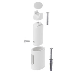 Calorifer electric pentru baie Adler AD 7823, 400 W, 10 elementi, Panou de control LED, Mod de economisire a energiei, IP24, Alb