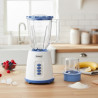 Blender cu rasnita Rosberg R51162B, 500W, 2 viteze +Pulse, Albastru/Alb