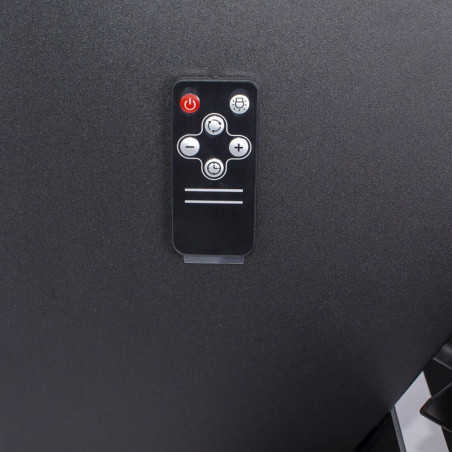 Hota decorativa Kumtel DA6-835-A0A, 450 m³/h, 3 viteze, LED, Filtru din aluminiu, Panou din sticla, Negru