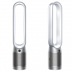 Purificator de aer Dyson Purifier Cool PC1 544901-01, 50 W, 30 m2, 287 l/s, 10 viteze, Air Multiplier™, Wi-Fi, Bluetooth, oscilare, alb/argintiu