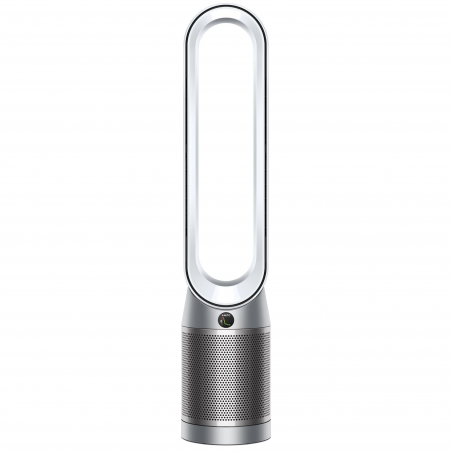Purificator de aer Dyson Purifier Cool PC1 544901-01, 50 W, 30 m2, 287 l/s, 10 viteze, Air Multiplier™, Wi-Fi, Bluetooth, oscilare, alb/argintiu