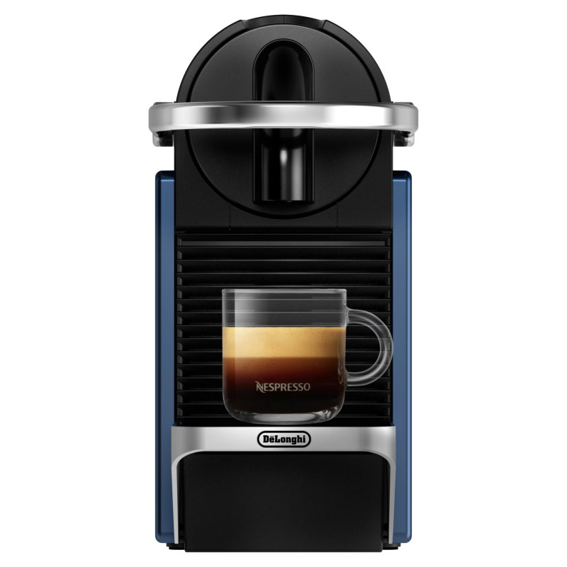 Mașină de espresso DeLonghi Pixie EN127.BL, 1260 W, 19 bari, 0,7 L, Nespresso, oprire automată, albastru