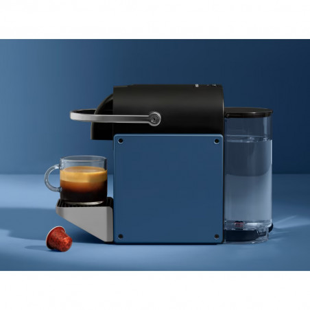 Mașină de espresso DeLonghi Pixie EN127.BL, 1260 W, 19 bari, 0,7 L, Nespresso, oprire automată, albastru