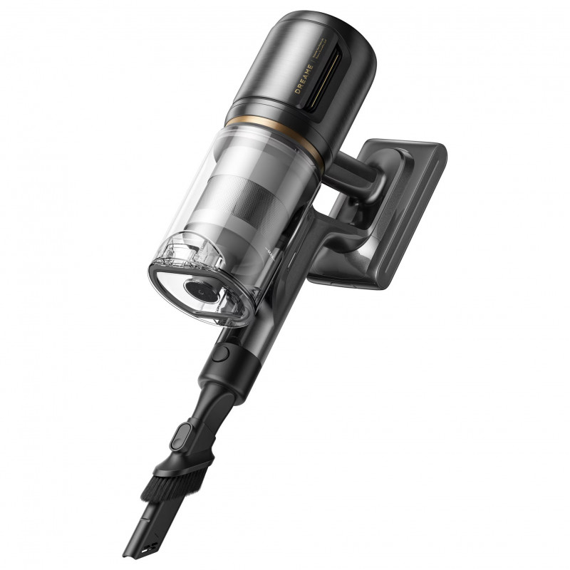 Aspirator vertical Dreame Z30 Ultra VZV78V, 880 W, 330 AW, 150.000 rpm, 3 viteze, 0,6 L, 90 min, HEPA H14, LED, Motor fara perii, Perie Omni, Negru