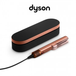 Placa pentru indreptat și uscat parul Dyson HT01 Airstrait Amsi/Pkcp 143343-01, 1600 W, max. 140°C, Ionizare, 6 setari temperatura,Acoperire din cupru, LCD, Chihlimbar/Roz sampanie