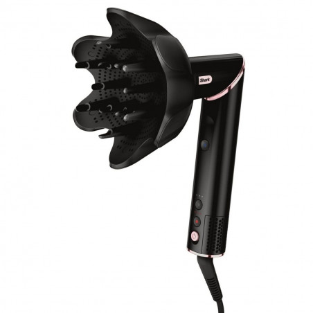 Aparat pentru ondulat si uscat multifuncțional Shark HD446EU FlexStyle 5in1, 1650 W, 3 viteze, 3 setari de temperatura, Infasurare si fixare automata Coanda, uscare, Indreptare, Negru