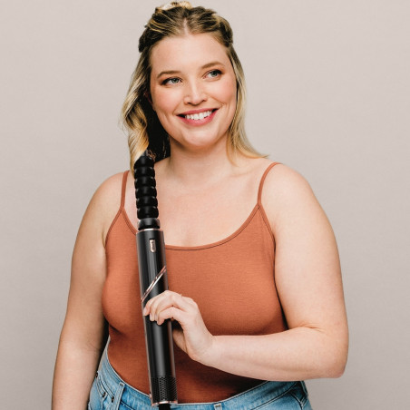 Aparat pentru ondulat si uscat multifuncțional Shark HD446EU FlexStyle 5in1, 1650 W, 3 viteze, 3 setari de temperatura, Infasurare si fixare automata Coanda, uscare, Indreptare, Negru