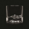 Set pahare pentru whisky LIITON 1009977 Rocky Mountain, 240 ml, 2 buc, Fund 3D varf Elbert, Transparent