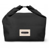 Geanta termoizolanta pentru pranz Black+Blum LBB018, 6,7 L, 33,5 x 15,5 x 31 cm, Impermeabila, Inchidere rulata, Maner transport, Fara BPA, Negru