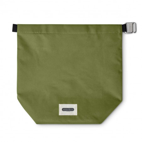 Geanta termoizolanta pentru pranz Black+Blum LBB019, 6,7 L, 33,5 x 15,5 x 31 cm, Impermeabila, Inchidere rulata, Maner de transport, Fara BPA, Verde