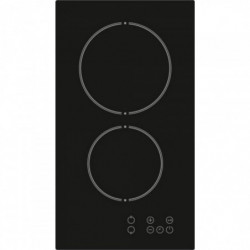 Plita vitroceramica incorporabila Finlux FXVT 302 ECO, 3000 W, 9 setari, Indicator de caldura reziduala, Control tactil, Negru