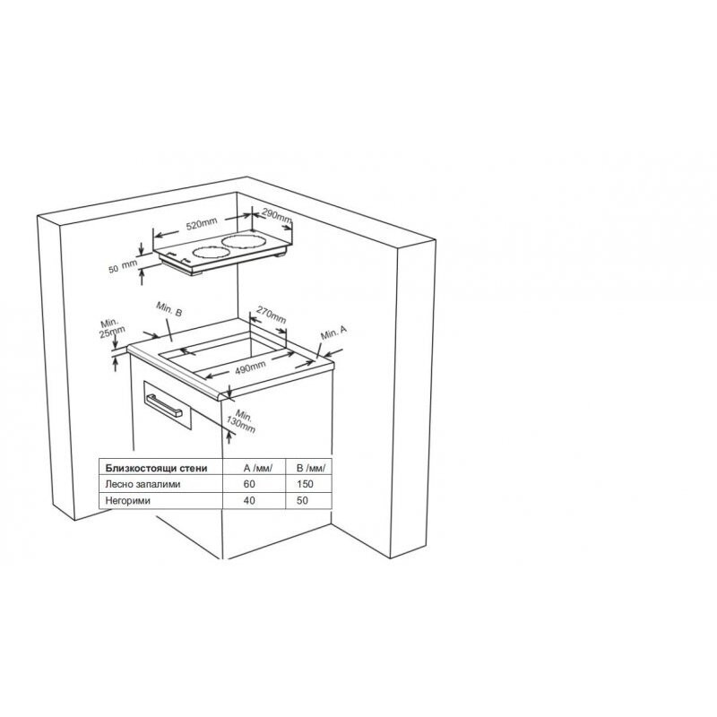 Plita vitroceramica incorporabila Finlux FXVT 312D, 2900 W, Indicator de caldura reziduala, Control tactil, Negru
