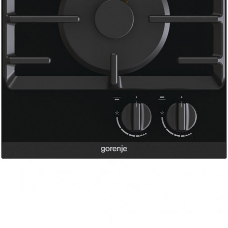 Plita pe gaz incorporabila Gorenje GC321B, 4050 W, Aprindere electronica, Gratar din fonta, Negru