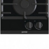 Plita pe gaz incorporabila Gorenje GC321B, 4050 W, Aprindere electronica, Gratar din fonta, Negru