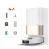 Aspirator robot Dreame X40 Ultra Complete RLX63CE-2, 12000 Pa, 180 min, 3,2 l, cameră AI RGB, Wi-Fi, curățare uscată/umedă, OmniDirt, autocurățare a mopului la 70 °C, stație de golire automată, alb