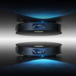 Aspirator robot Dreame X60 Ultra RLX86DE, 35.000 Pa, 180 min, 0,2 l, VersaLift, OmniSight AI, Dozare automata si autocuratare, Comenzi vocale, Negru