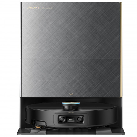 Aspirator robot Dreame X60 Ultra RLX86DE, 35.000 Pa, 180 min, 0,2 l, VersaLift, OmniSight AI, Dozare automata si autocuratare, Comenzi vocale, Negru