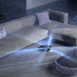 Aspirator robot Dreame X60 Ultra RLX86DE, 35.000 Pa, 180 min, 0,2 l, VersaLift, OmniSight AI, Dozare automata si autocuratare, Comenzi vocale, Negru