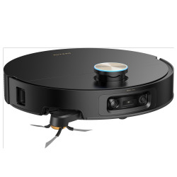 Aspirator robot Dreame X60 Ultra RLX86DE, 35.000 Pa, 180 min, 0,2 l, VersaLift, OmniSight AI, Dozare automata si autocuratare, Comenzi vocale, Negru
