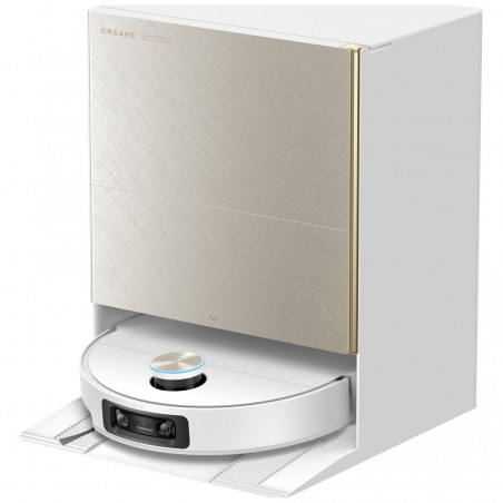 Aspirator robot Dreame X60 Ultra Complete RLX87DE-WH, 180 min, 0,2 l, Camere AI, VersaLift, Statie de incarcare automata, Comenzi vocale, Alb