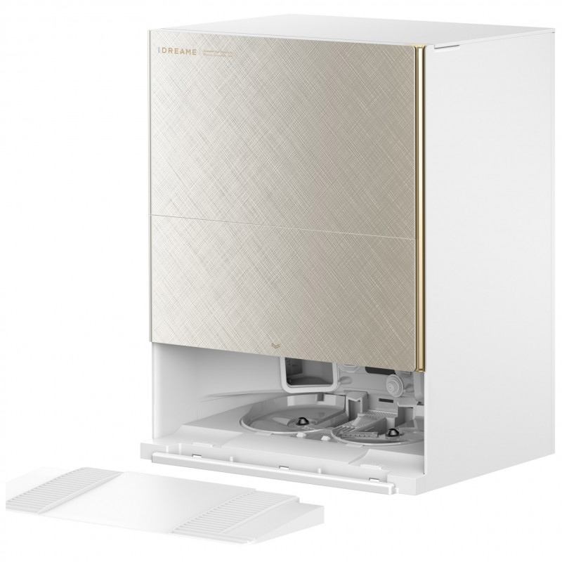 Aspirator robot Dreame X60 Ultra Complete RLX87DE-WH, 180 min, 0,2 l, Camere AI, VersaLift, Statie de incarcare automata, Comenzi vocale, Alb