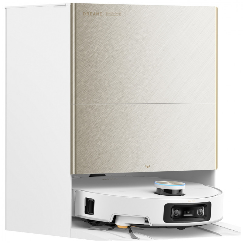 Aspirator robot Dreame X60 Ultra Complete RLX87DE-WH, 180 min, 0,2 l, Camere AI, VersaLift, Statie de incarcare automata, Comenzi vocale, Alb