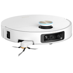 Aspirator robot Dreame X60 Ultra Complete RLX87DE-WH, 180 min, 0,2 l, Camere AI, VersaLift, Statie de incarcare automata, Comenzi vocale, Alb