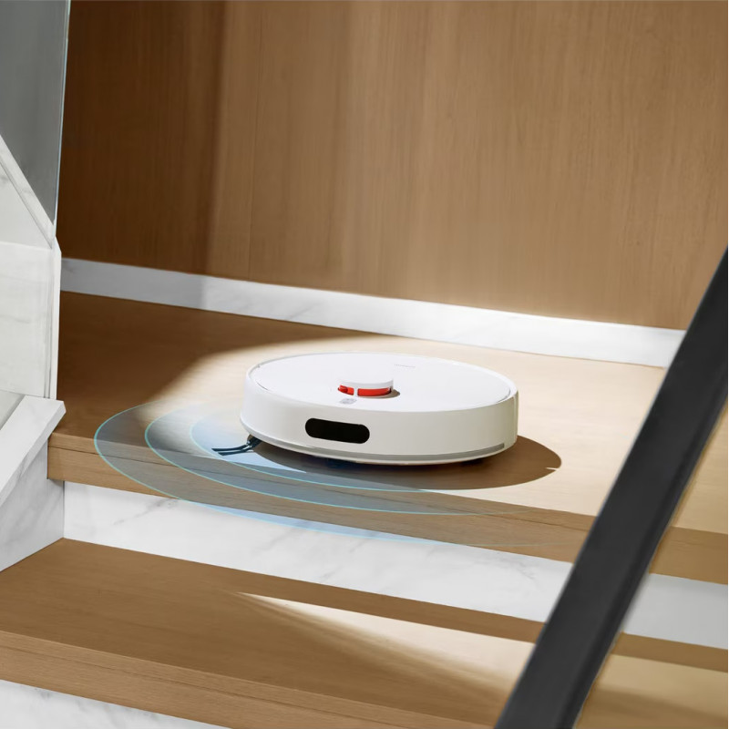 Aspirator robot Xiaomi BHR07XBEU H40, 10000 Pa, 180 min, 4 l, Statie autogolire, Navigatie LDS, Uscat/umed, Aplicatie mobila, Alb