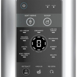 Aparat de înghețată 13-în-1 Ninja CREAMi Scoop & Swirl™ NC701EU, 800 W, 13 programe, manetă cu 3 trepte pentru cornetele de înghețată, CreamiFit, Creamify, 2 cupe de 473 ml, personalizare, gri/negru