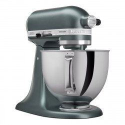 Mixer planetar KitchenAid Artisan Elegance 5KSM175PSEJP, 300 W, 4,8 l, Transmisie directa, 10 viteze, Verde inchis