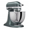 Mixer planetar KitchenAid Artisan Elegance 5KSM175PSEJP, 300 W, 4,8 l, Transmisie directa, 10 viteze, Verde inchis
