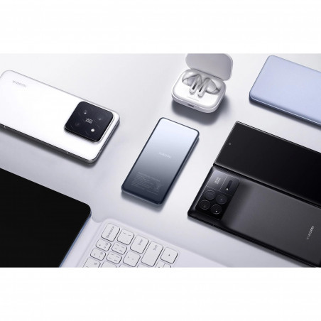 Baterie externa Xiaomi Ultra Slim BHR9535GL, Incarcare 20 W, 5000 mAh, 19,4 Wh, USB-C, Argintiu