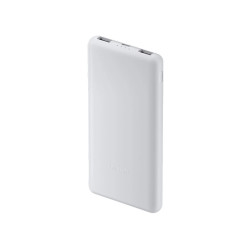 Baterie externa Xiaomi BHR9350GL Lite, Incarcare 22,5 W, 10 000 mAh, 37 Wh, 2 porturi USB-C, 1 port USB-A, Alb