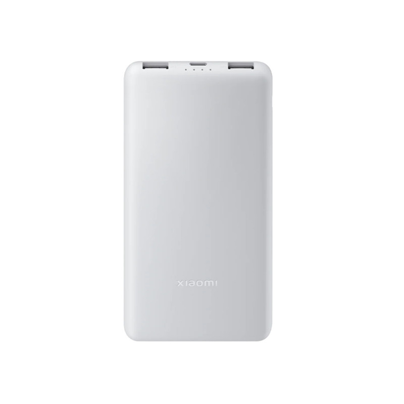Baterie externa Xiaomi BHR9350GL Lite, Incarcare 22,5 W, 10 000 mAh, 37 Wh, 2 porturi USB-C, 1 port USB-A, Alb