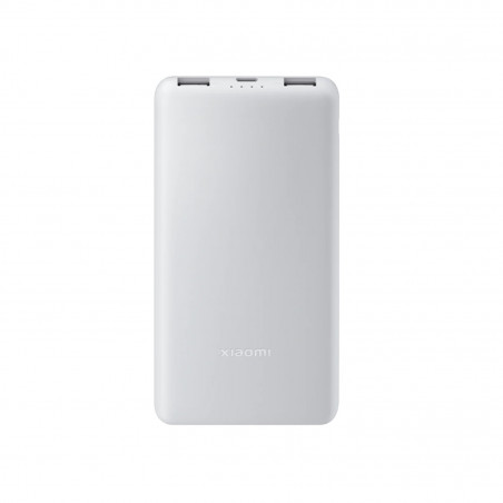 Baterie externa Xiaomi BHR9350GL Lite, Incarcare 22,5 W, 10 000 mAh, 37 Wh, 2 porturi USB-C, 1 port USB-A, Alb