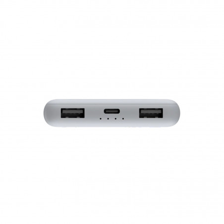 Baterie externa Xiaomi BHR9350GL Lite, Incarcare 22,5 W, 10 000 mAh, 37 Wh, 2 porturi USB-C, 1 port USB-A, Alb