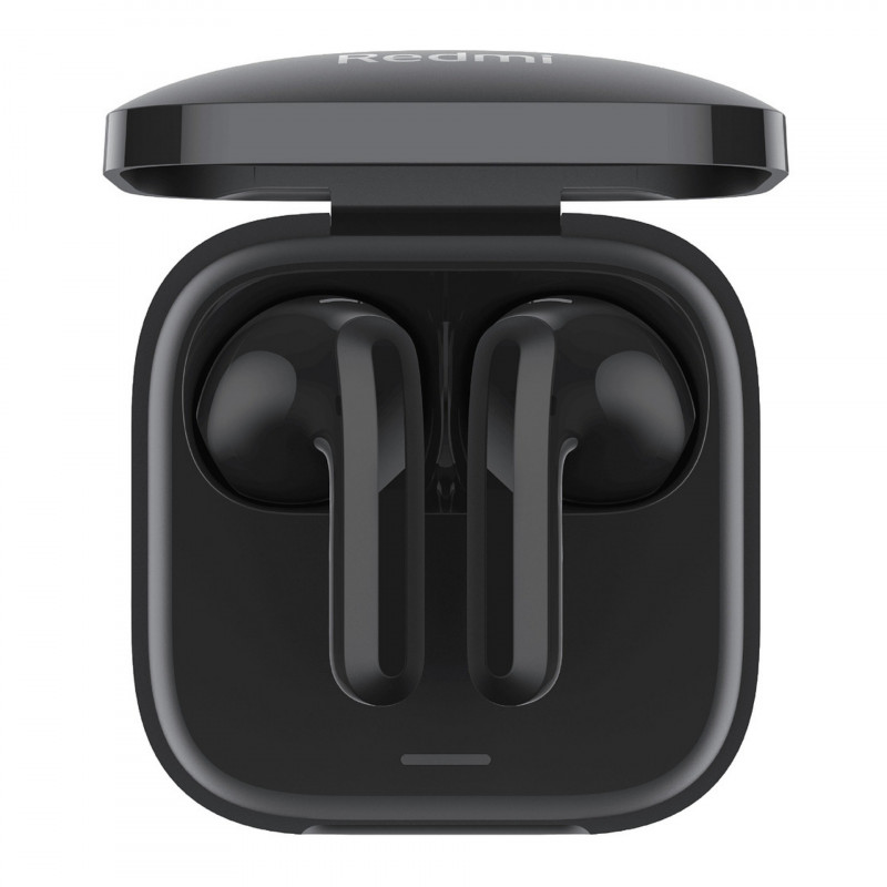 Casti wireless fara fir Xiaomi Redmi Buds 6 Active BHR8396GL, 6 ore, 5 moduri, Comandă tactila, Reducerea zgomotului, Bluetooth 5.4, IPX4, Negru