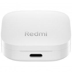 Casti wireless fara fir Xiaomi Redmi Buds 6 Active BHR8391GL, 6 ore, 5 moduri, Comanda tactila, Reducerea zgomotului, Bluetooth 5.4, IPX4, Alb